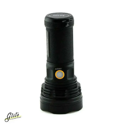 4500lm Ultimate Torch with 900m beam range for security and camping.